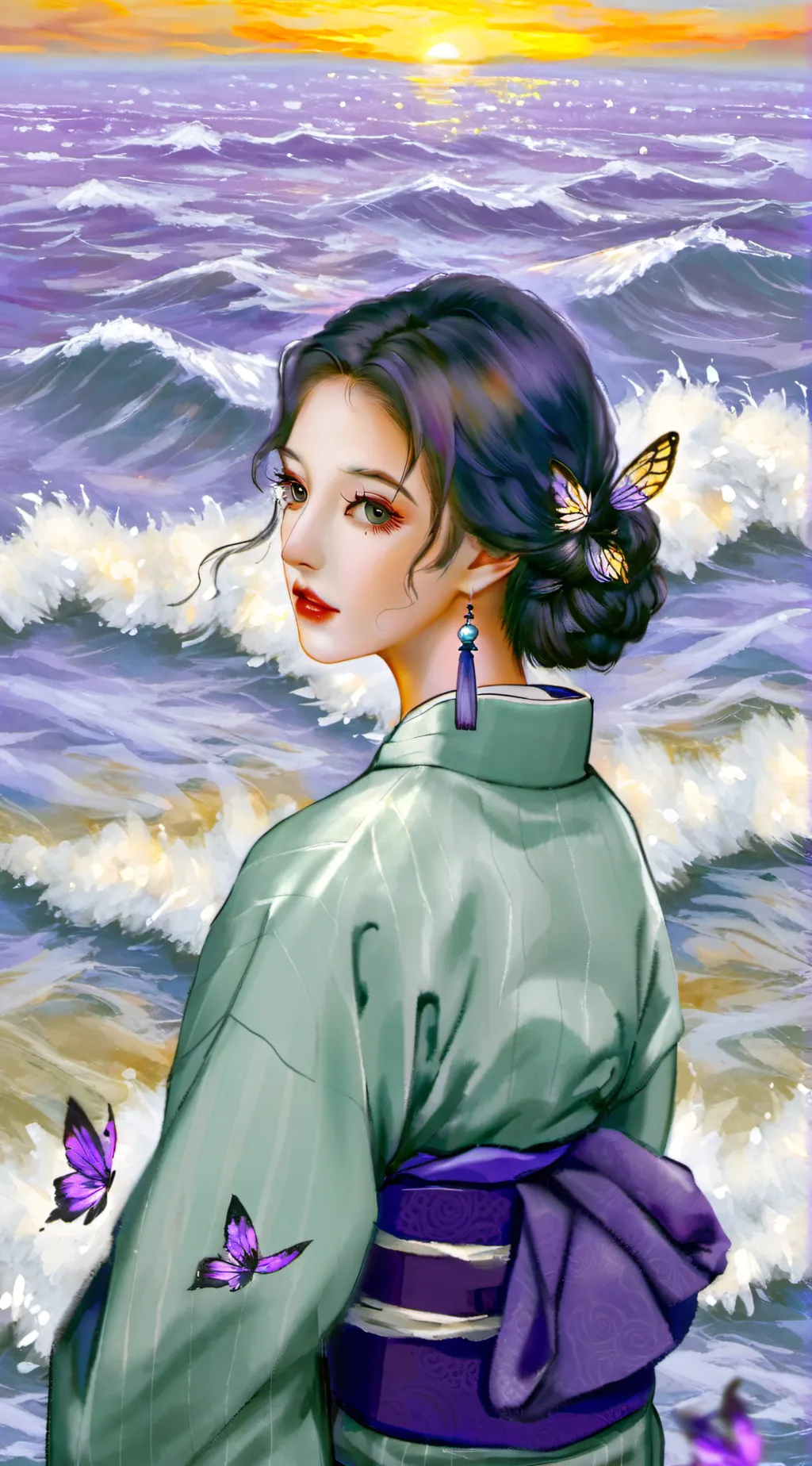 ai character: KNY★ background