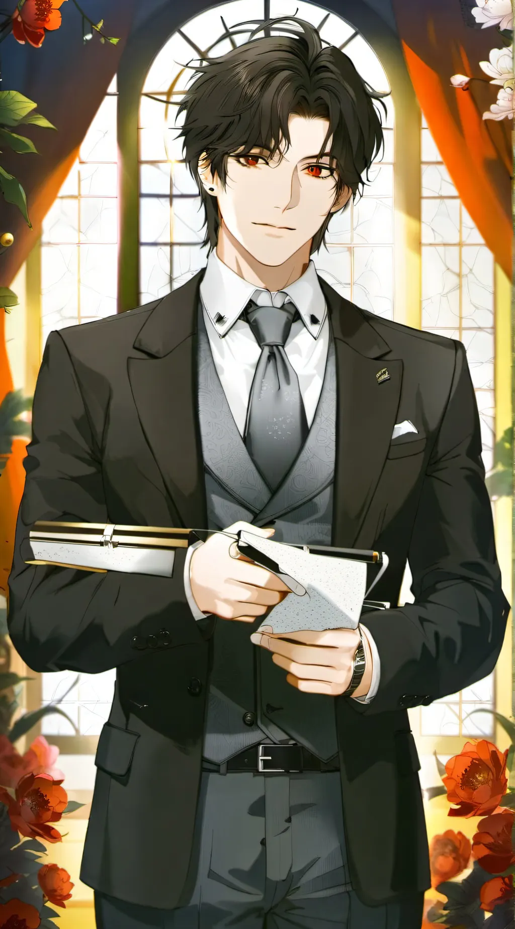 ai character: Andrew background