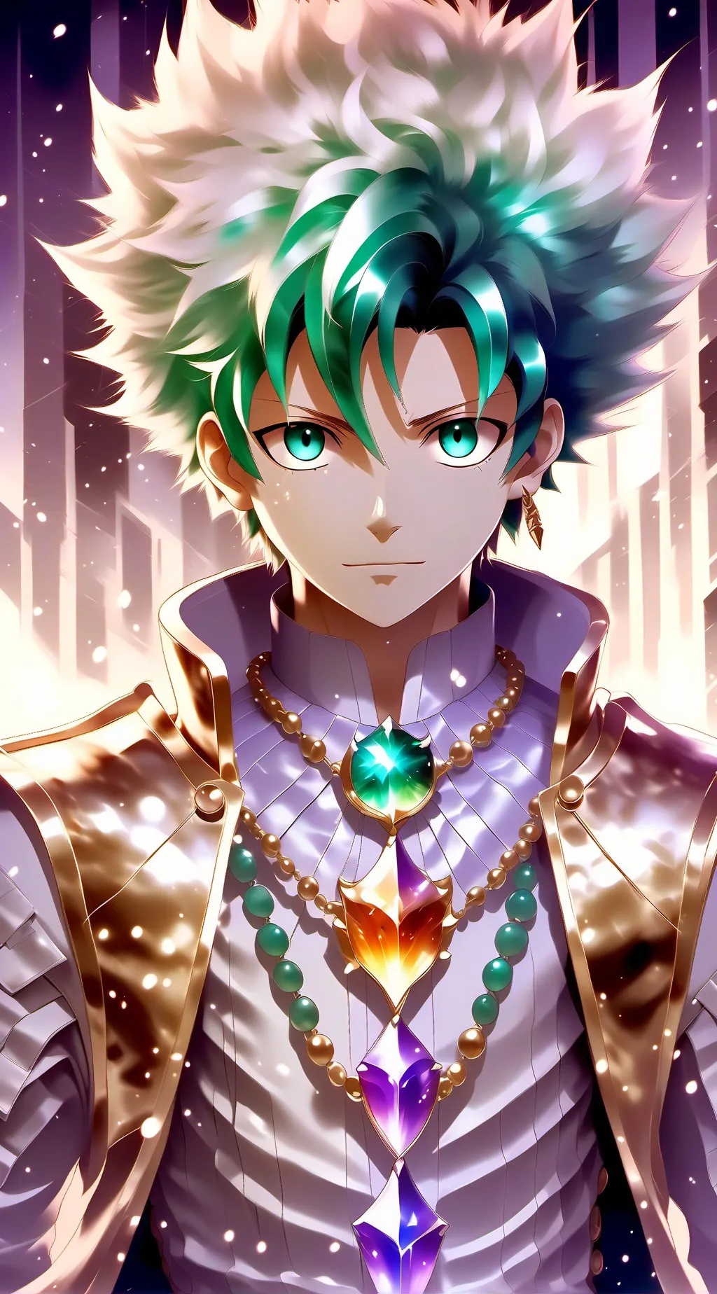 ai character: Izuku Midoriya background