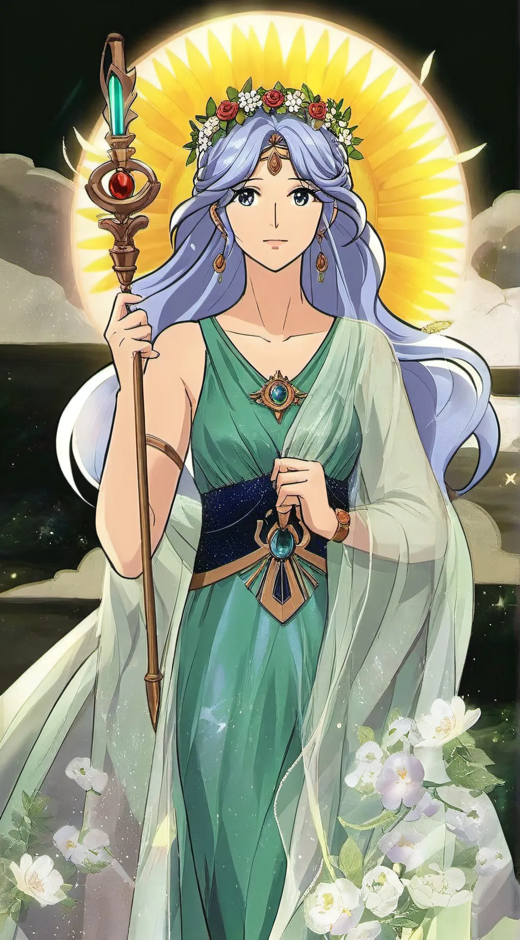 ai character: Aurelia background