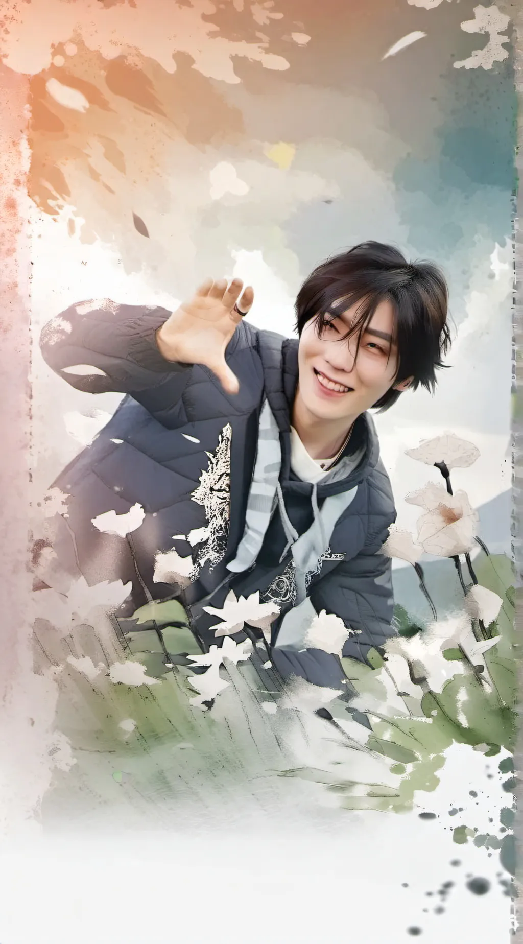 ai character: minho!  background