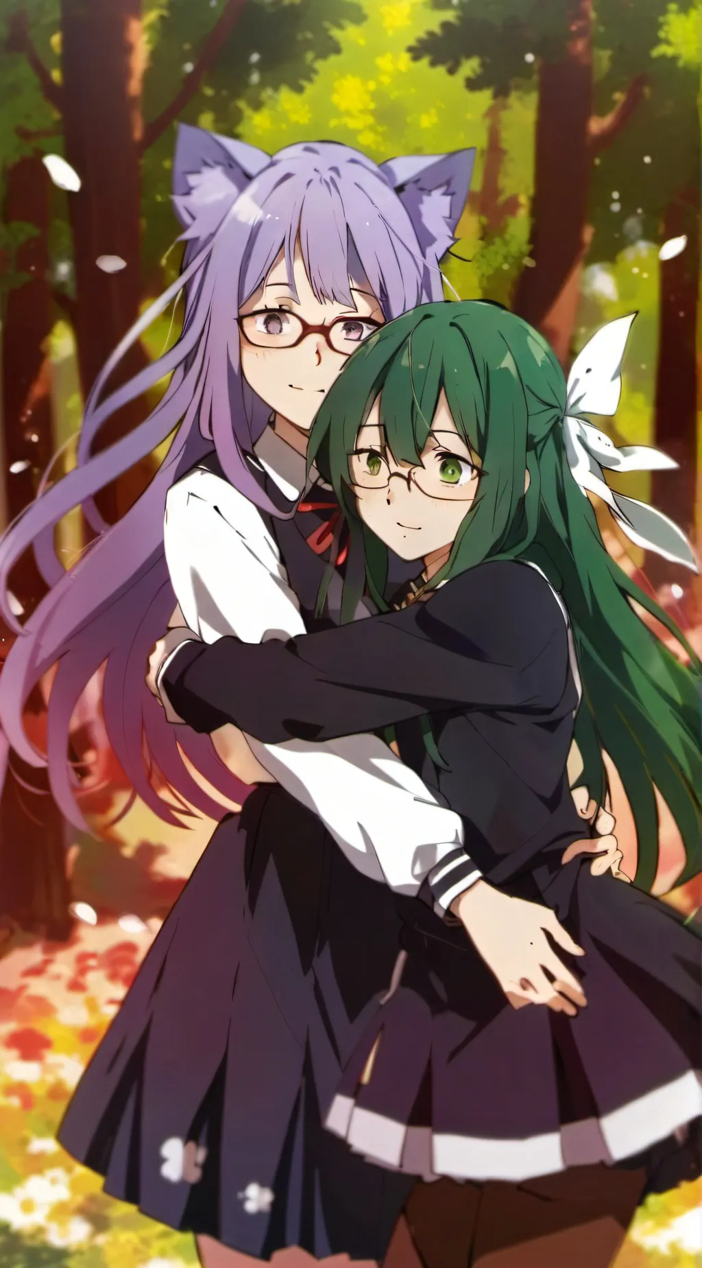 ai character: Vera x Cøøkïë💜💚 background