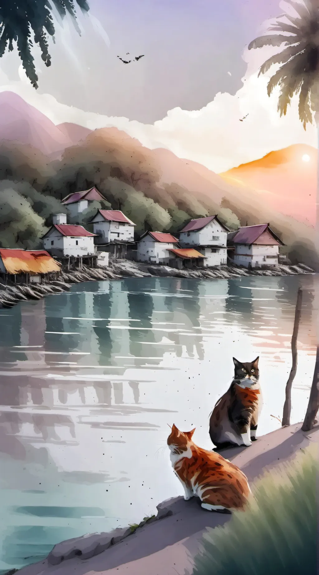 ai character: Load, Aim, Burn.  background