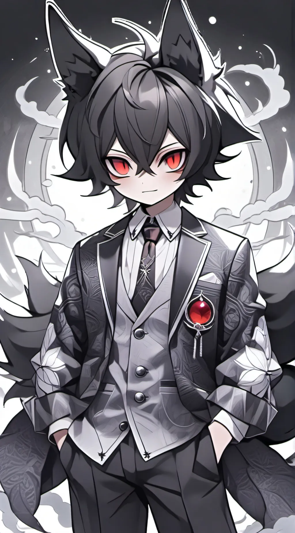 ai character: XPfurry background