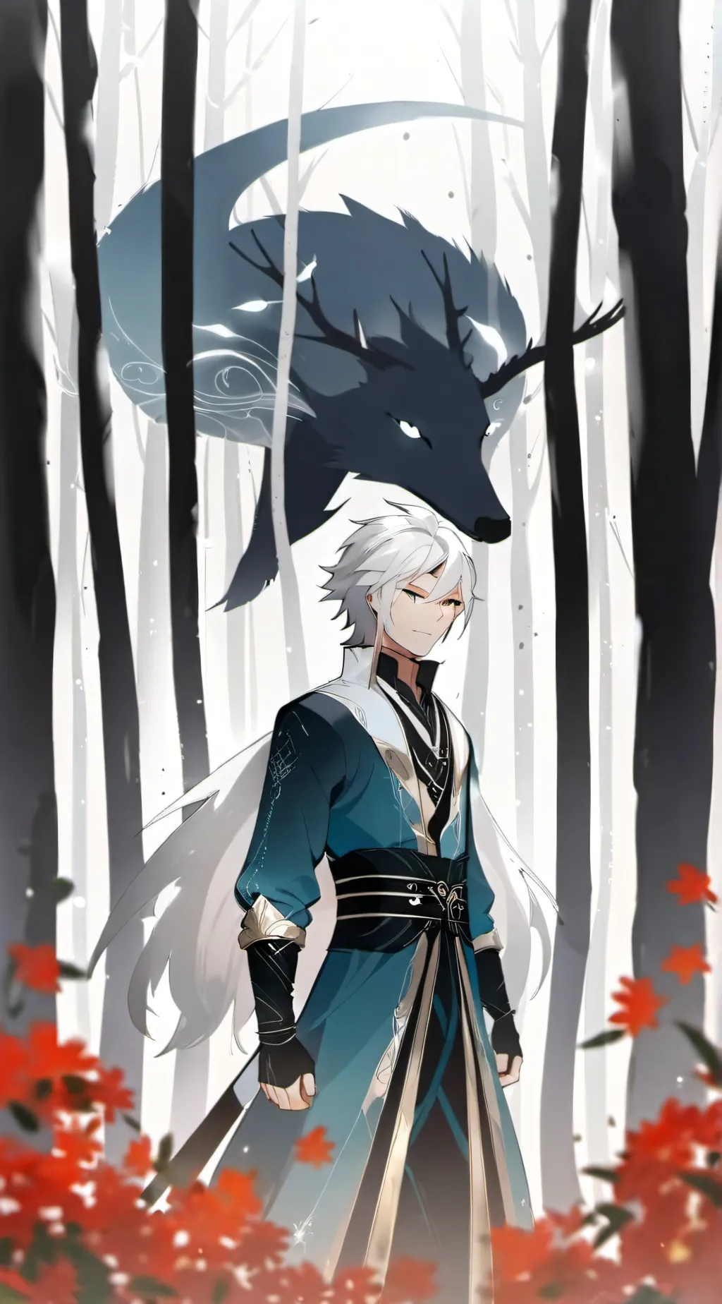 ai character: boruto background