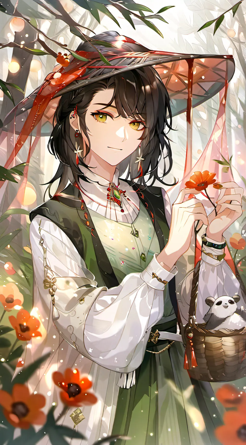 ai character: Alicia  background