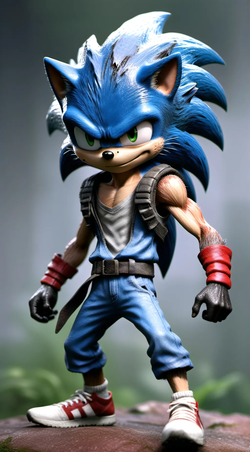 ai character: sonic background