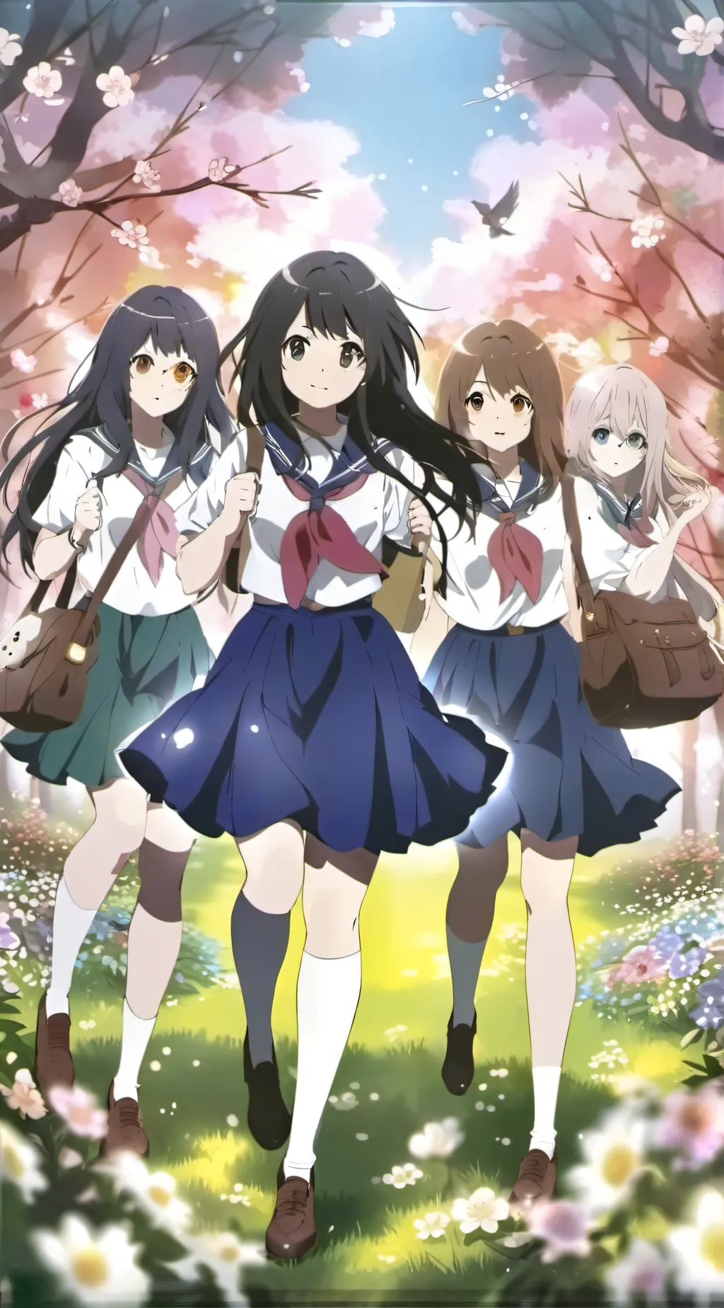 ai character: school background