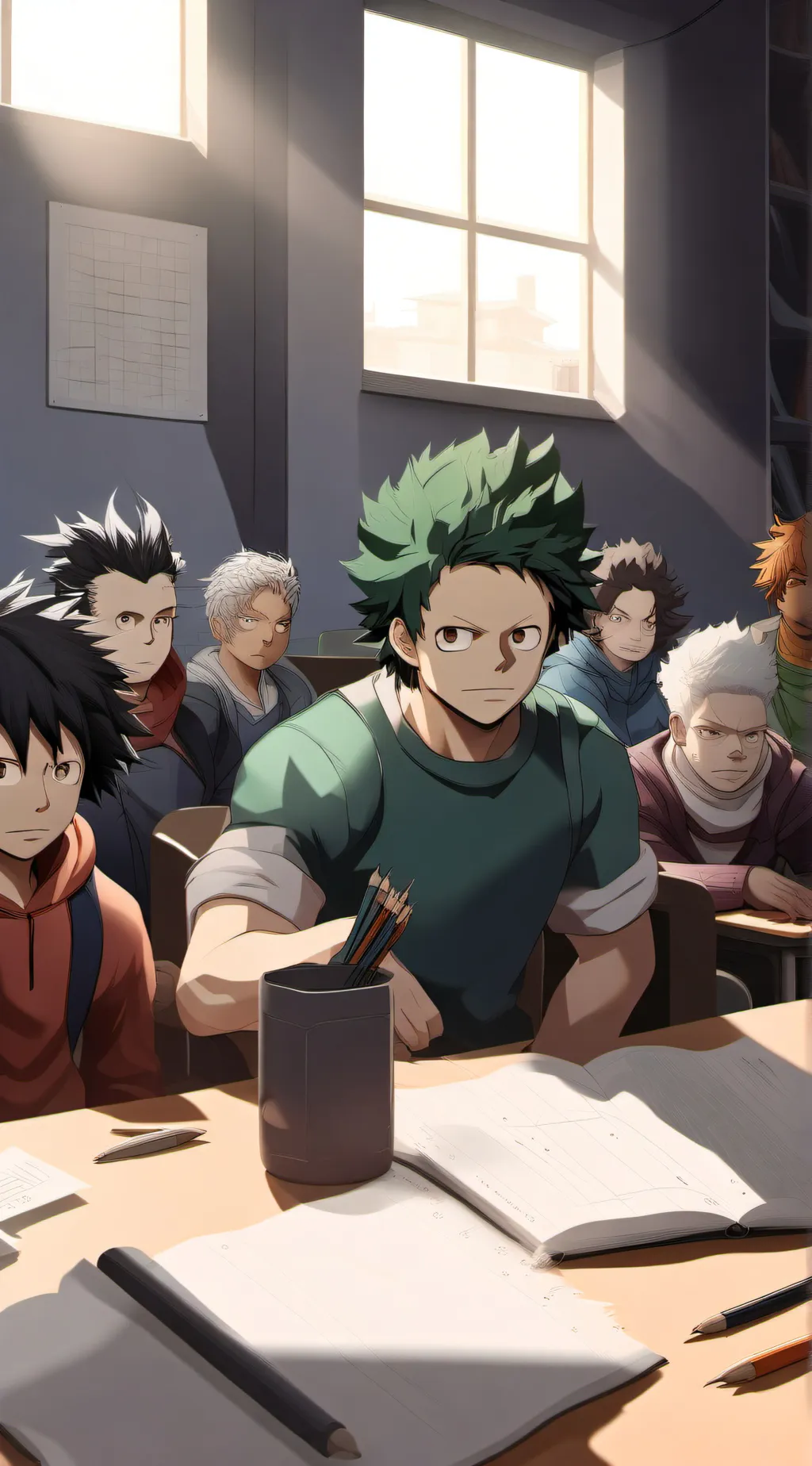 ai character: MHA RP background