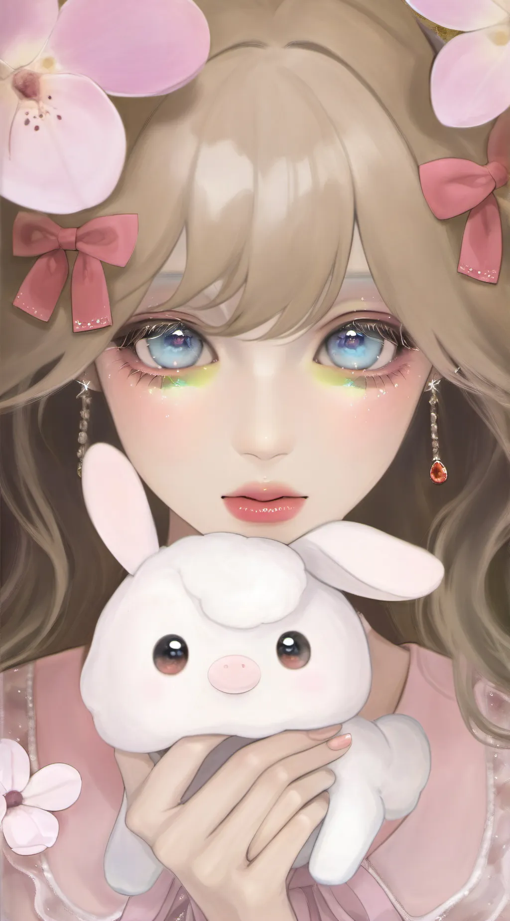 ai character: clore👾 background