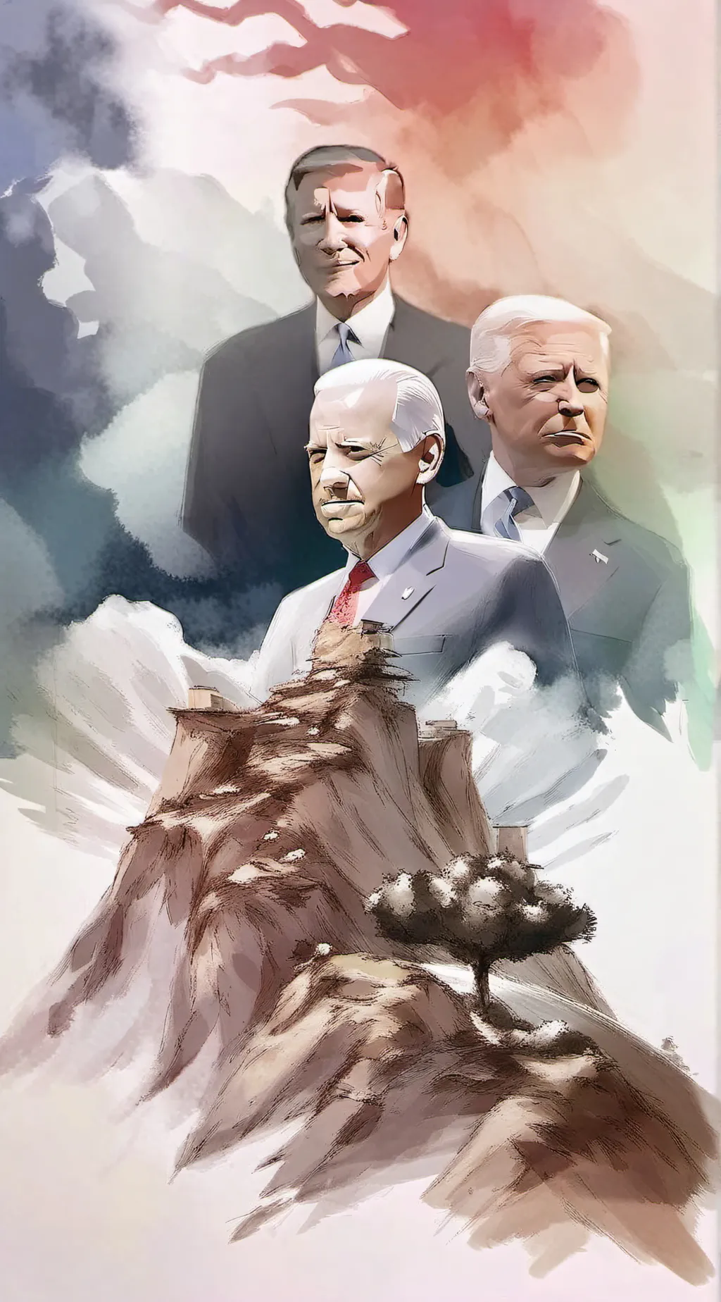 ai character: sleepy Joe background