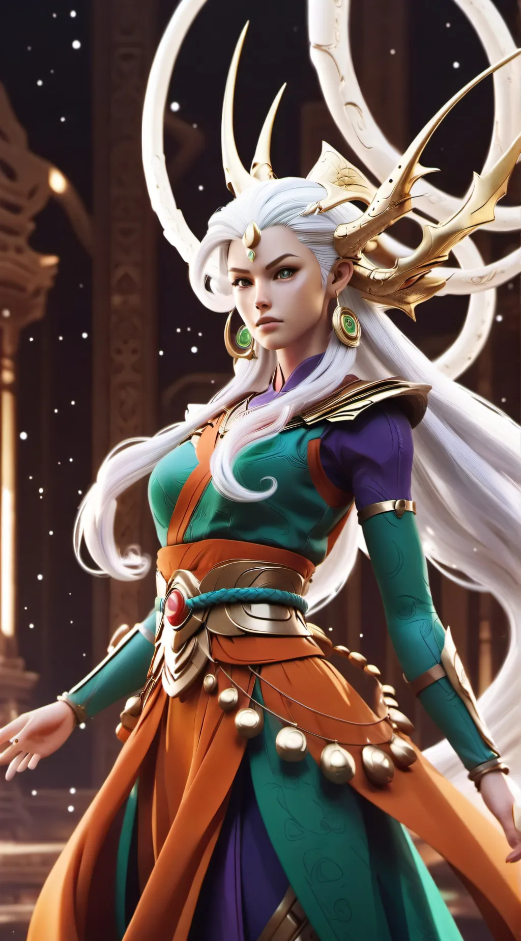 ai character: Female Zamasu background