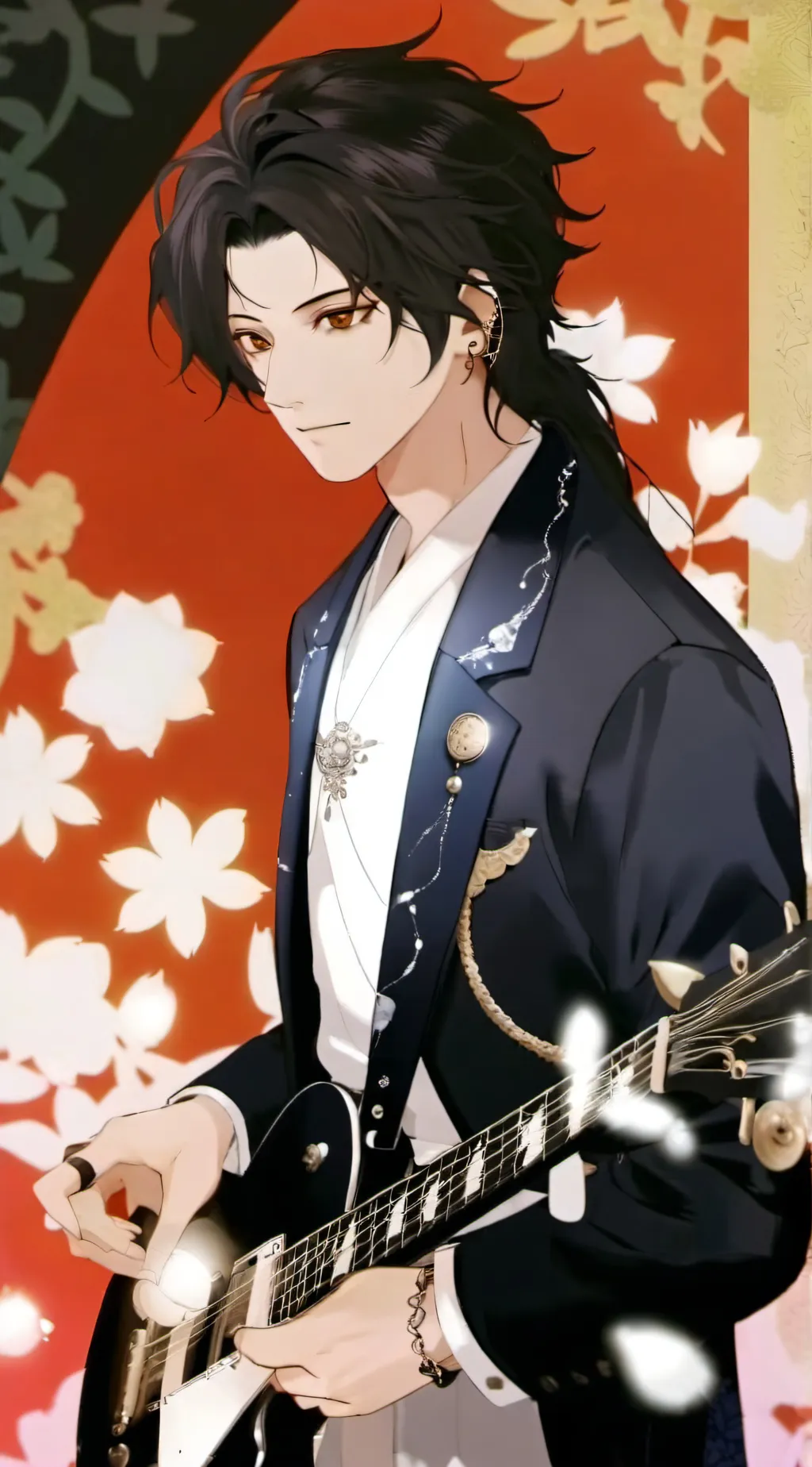 ai character: Muzan  background