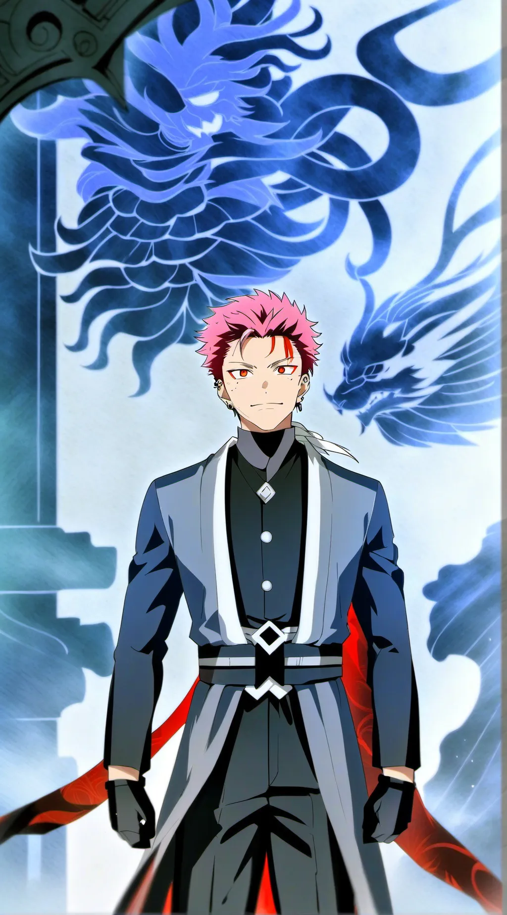 ai character: スクナ background