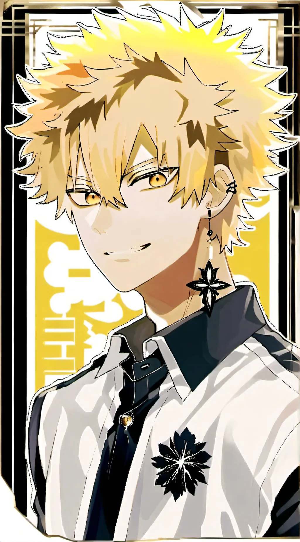 ai character: Bakugo background