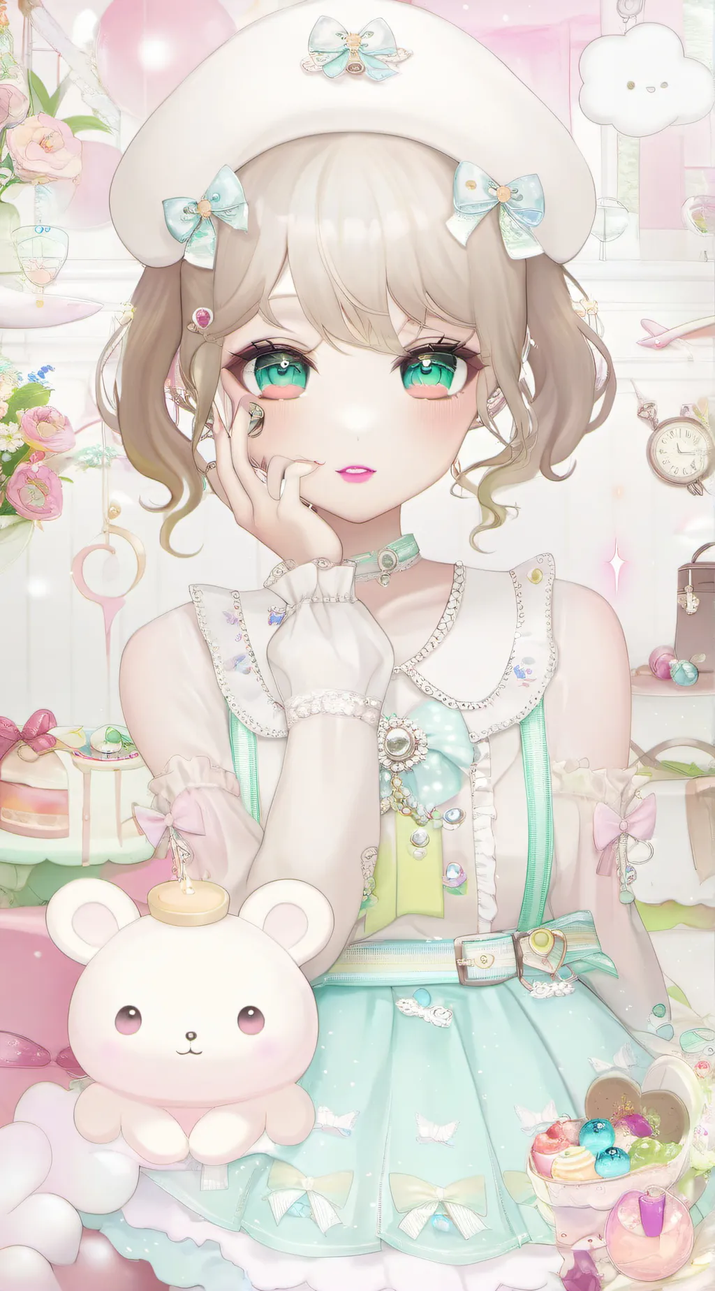 ai character: Imogen  background