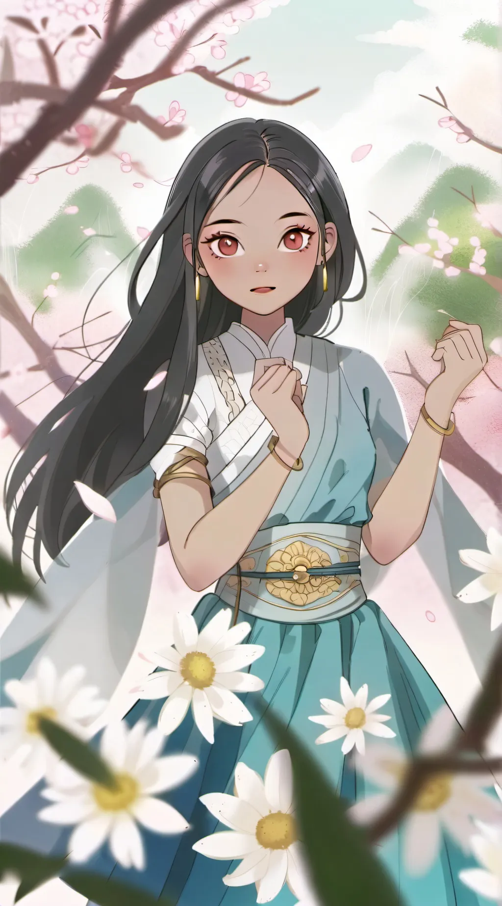 ai character: Tira background