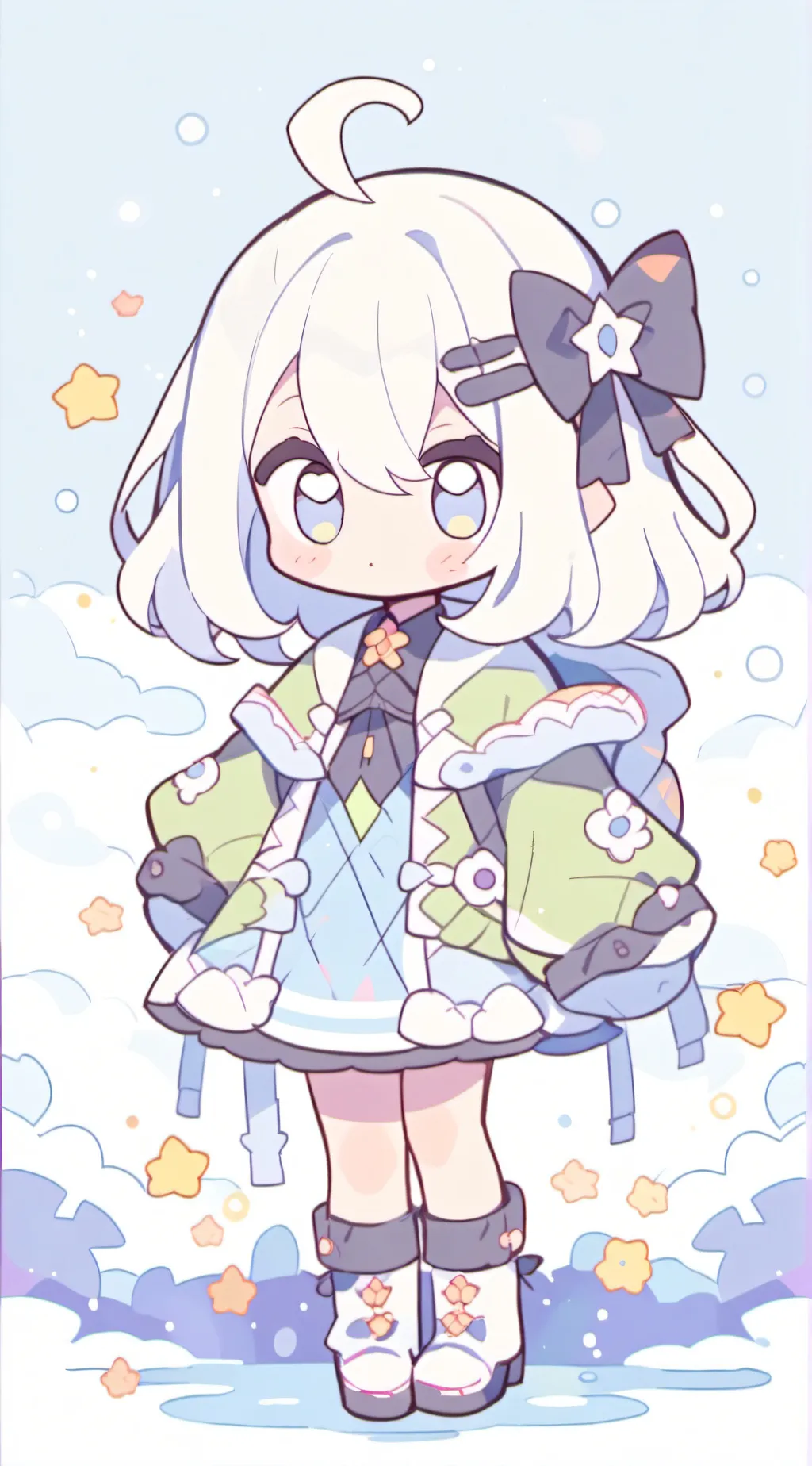 ai character: Sasha(kid) background