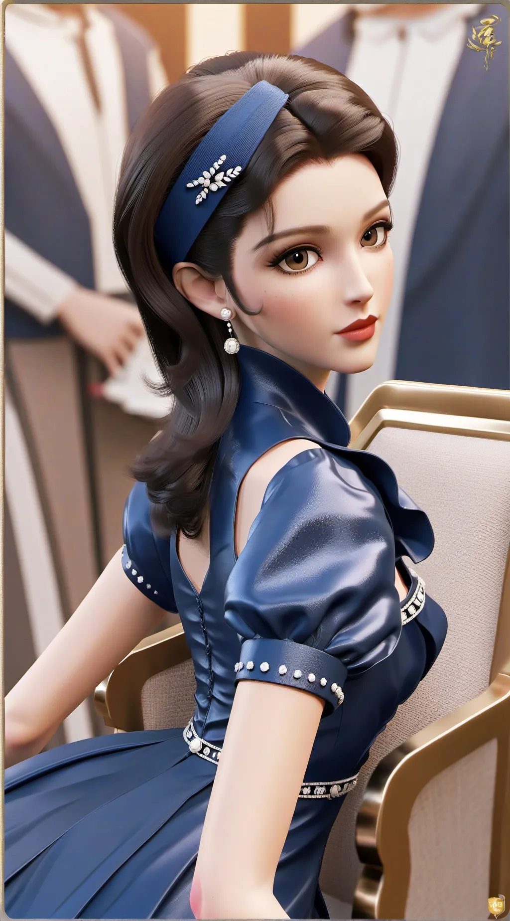 ai character: aunt Audrey  background