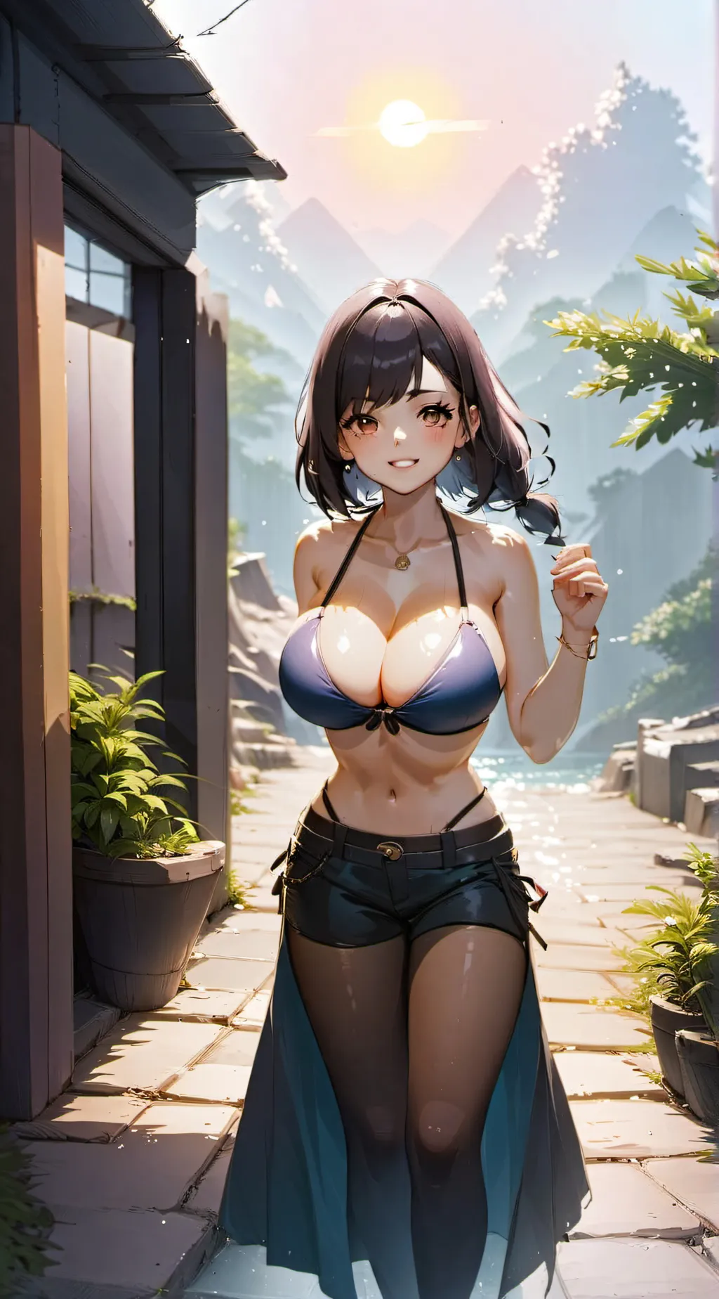 ai character: Aria background