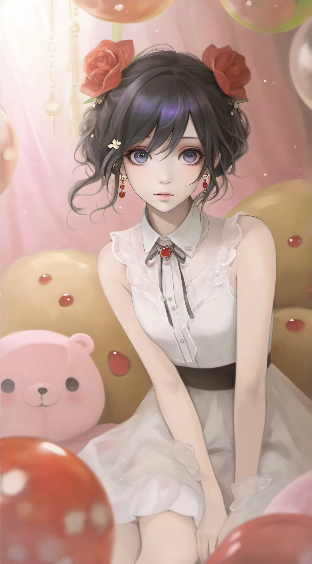 ai character: María♡ background