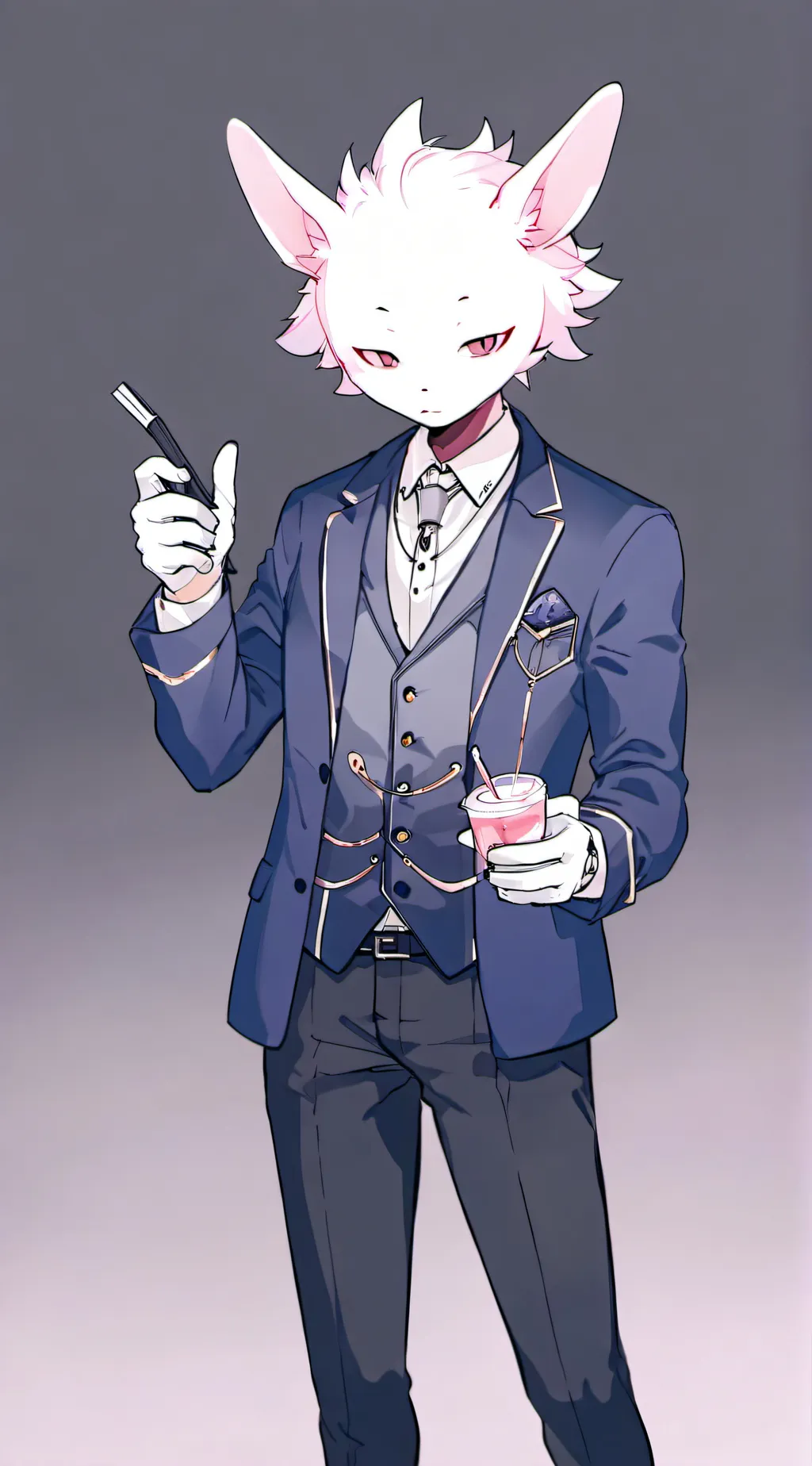 ai character: kinitoPet  background