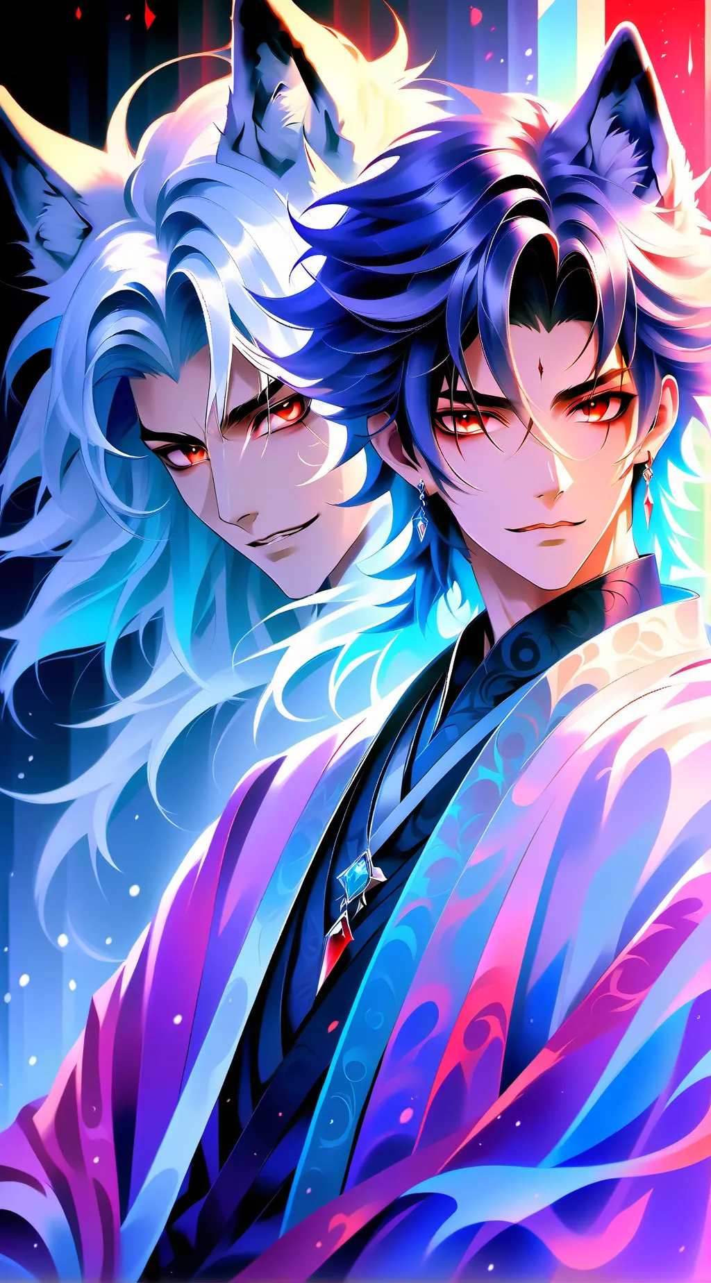 ai character: Alistair and blake background