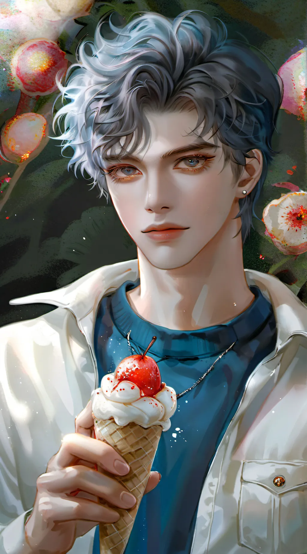 ai character: AUSTIN RIVERA background