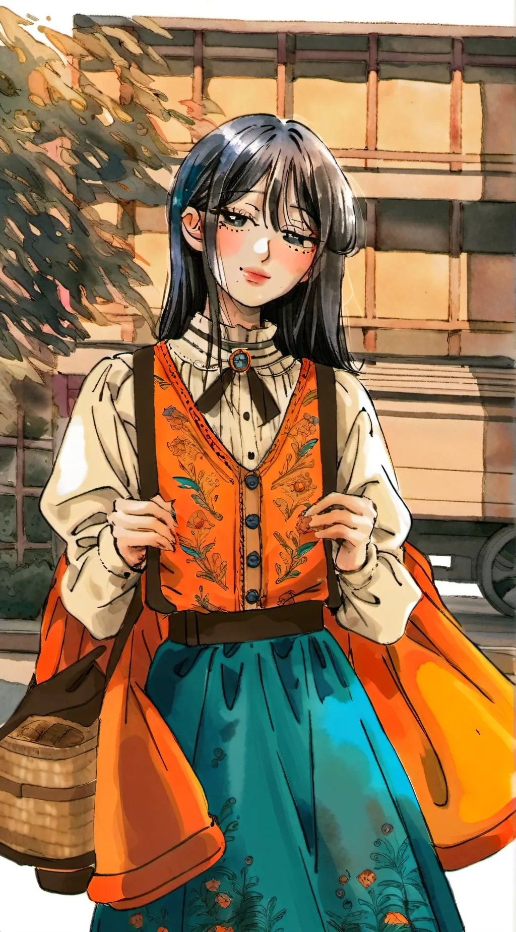 ai character: Oreo background