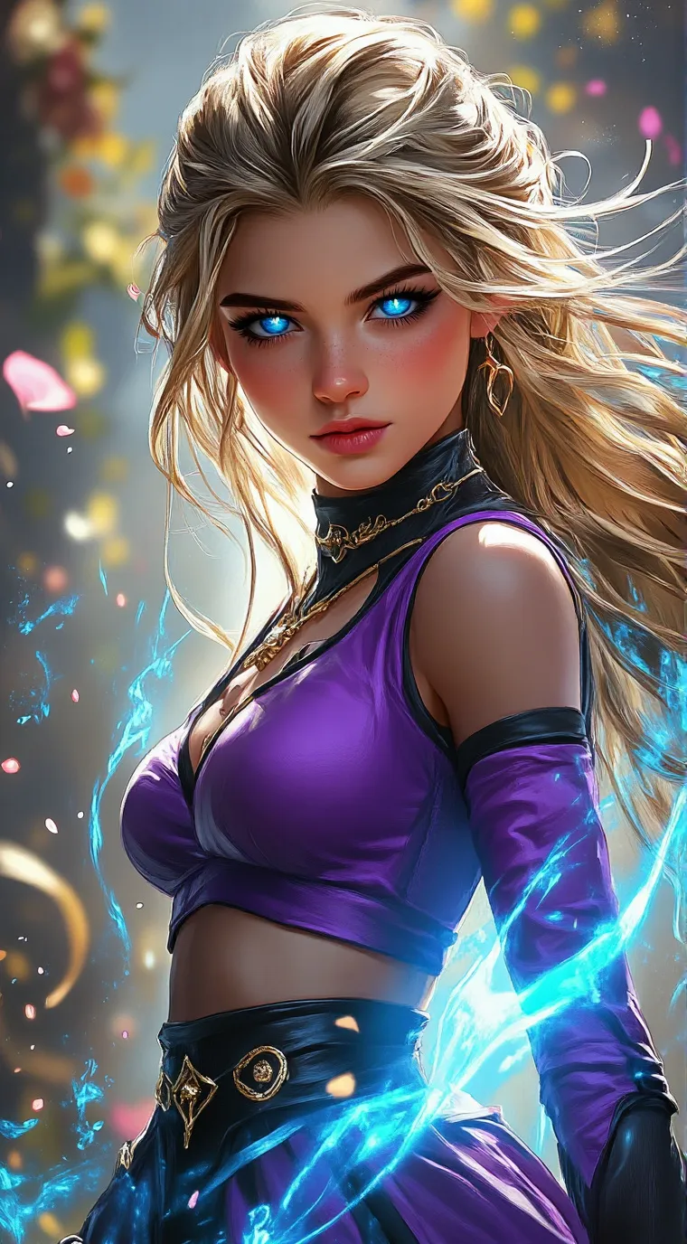 ai character: Kayla  background