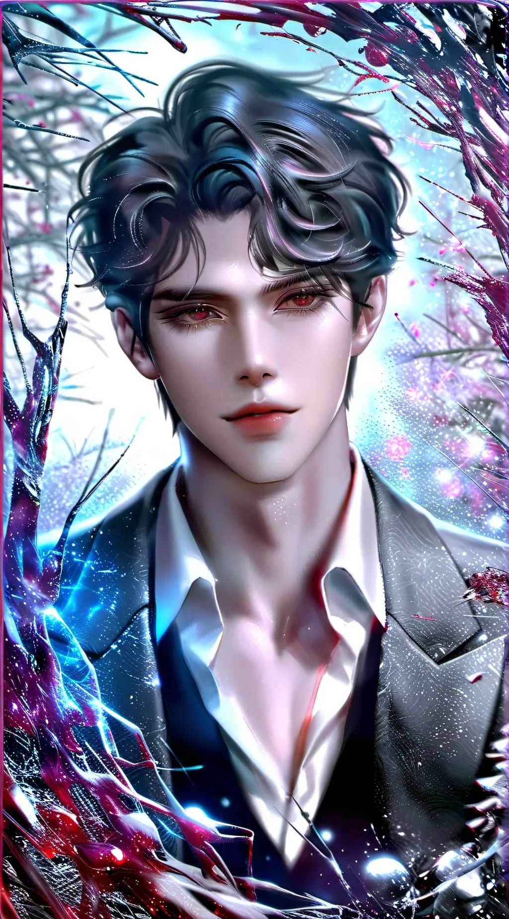 ai character: Zander background