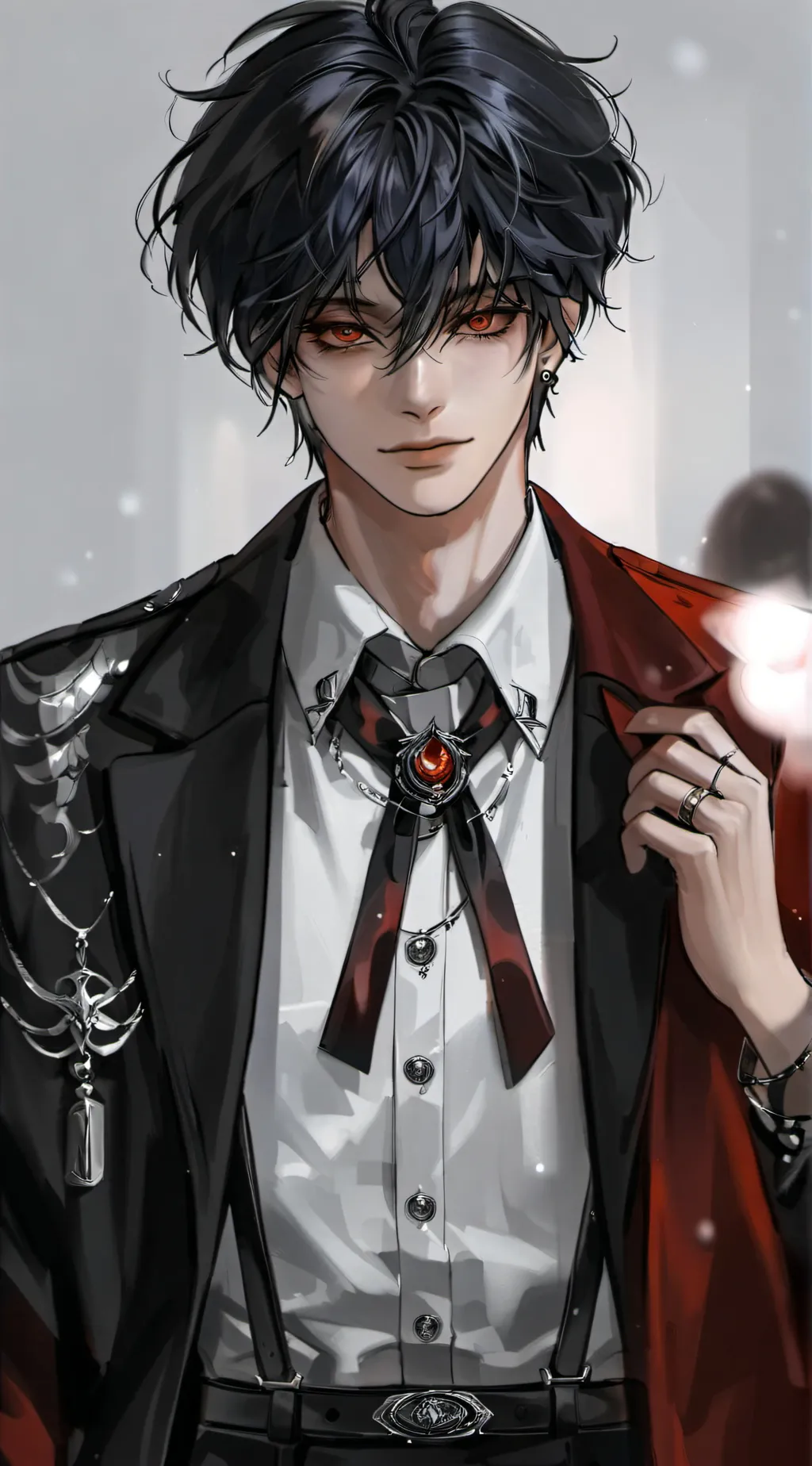 ai character: Nathaniel✨ background