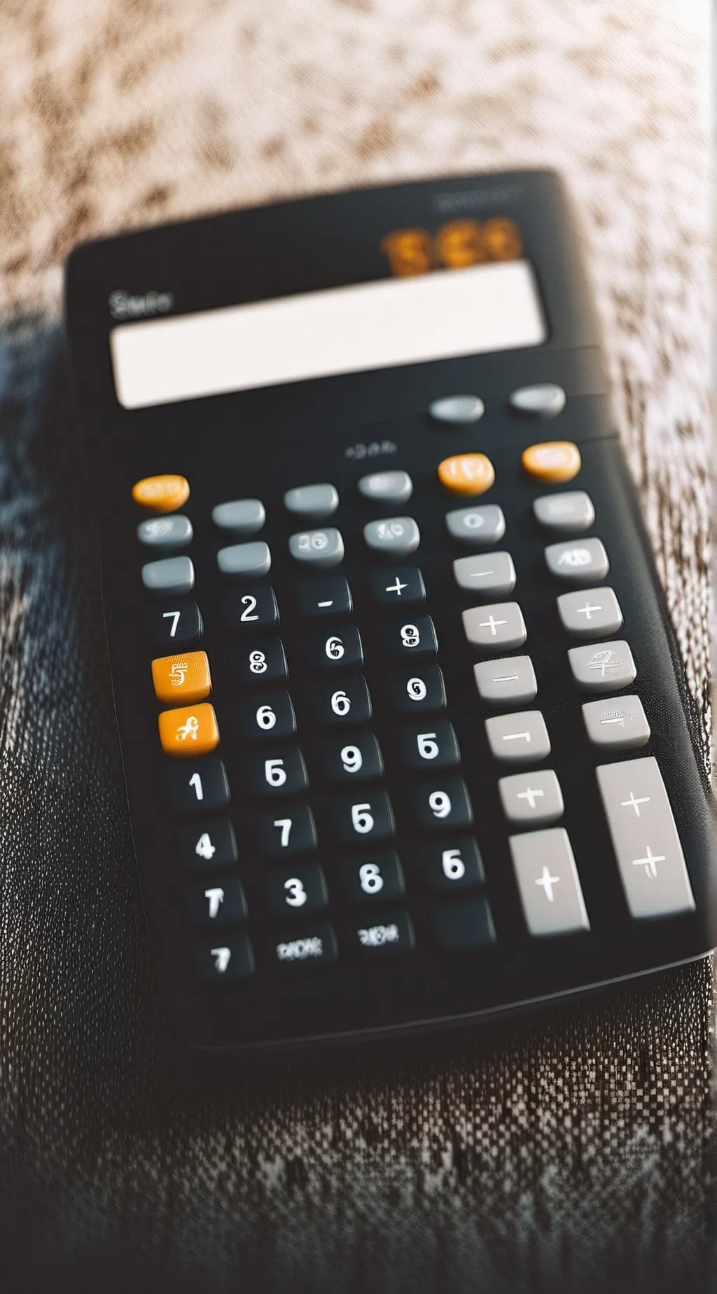 ai character: calculator  background