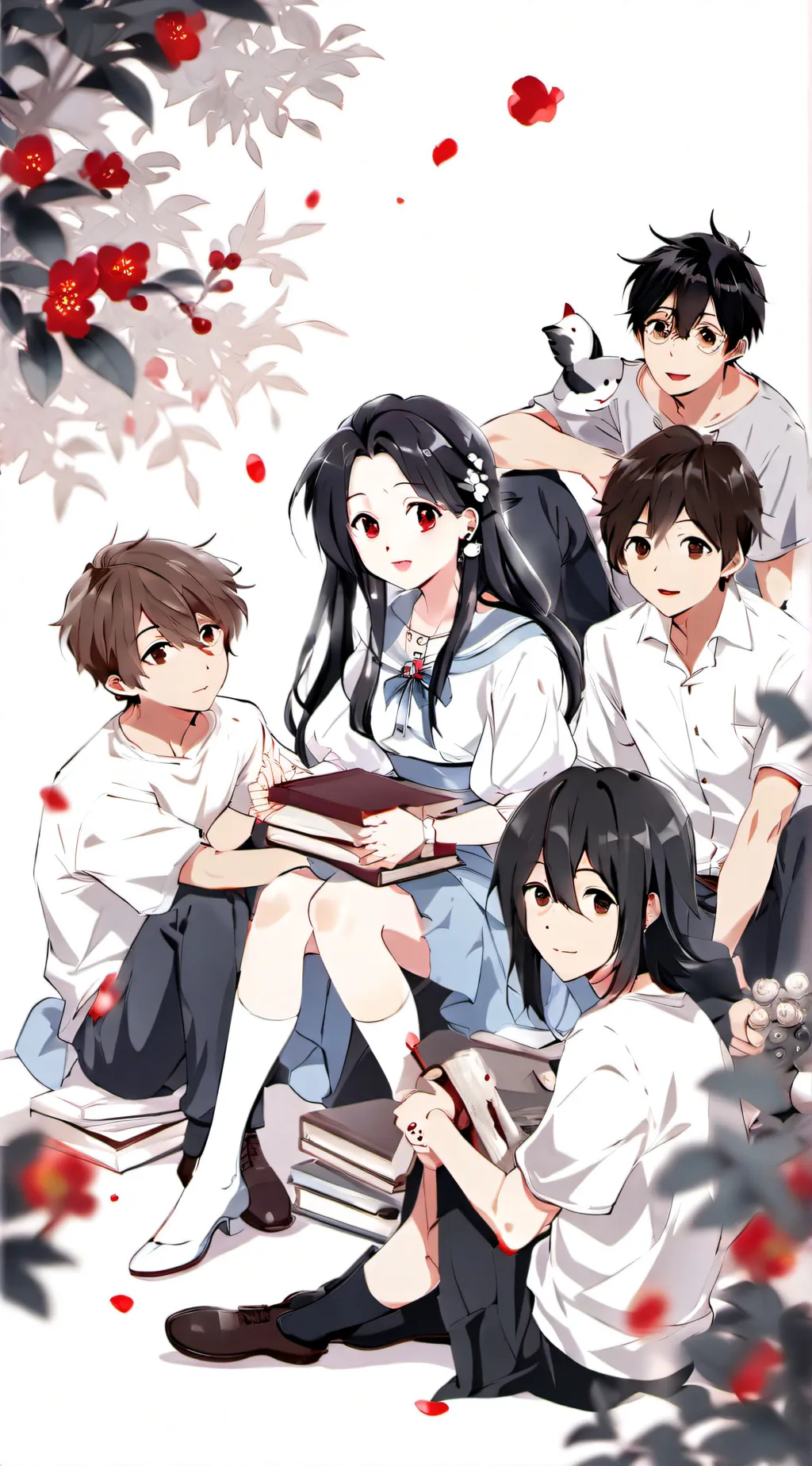 ai character: Roommates background