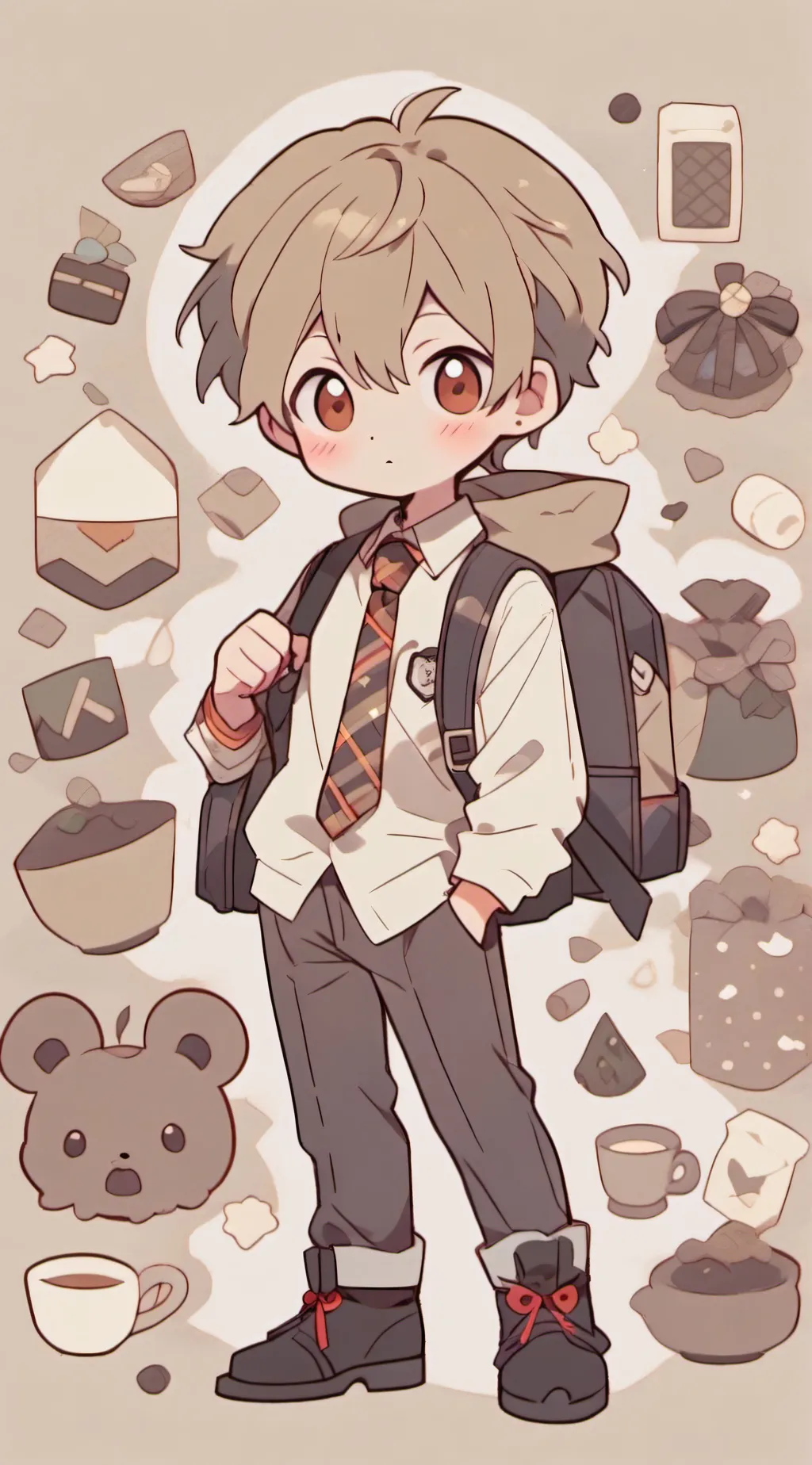 ai character: corruption me background