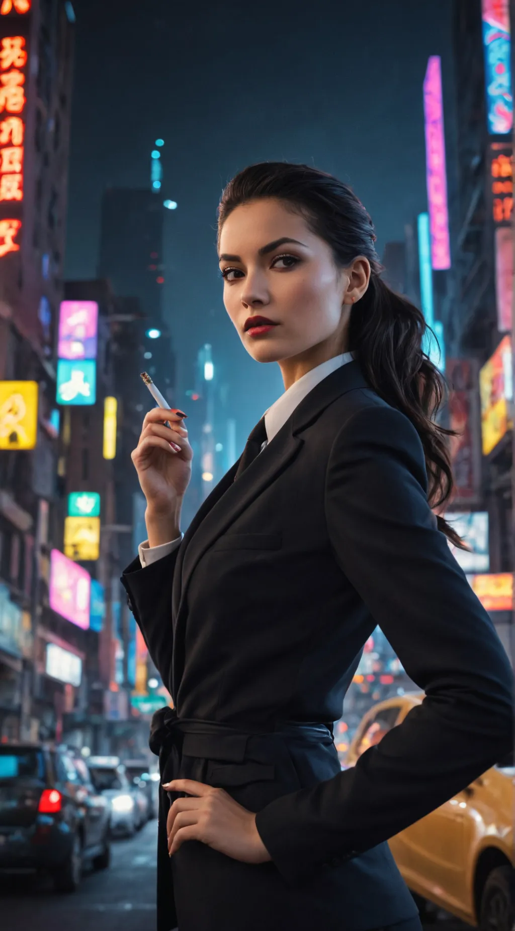 ai character: Catalina background