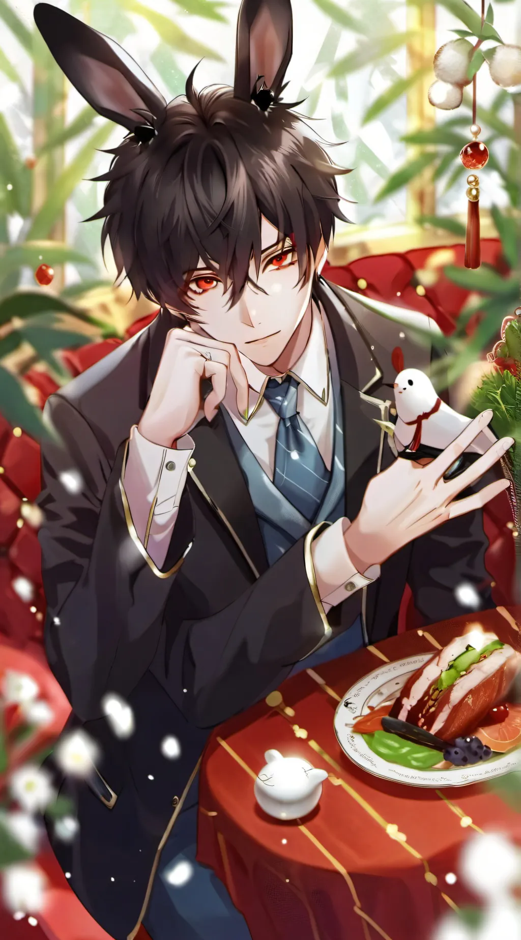 ai character: Adrian  background