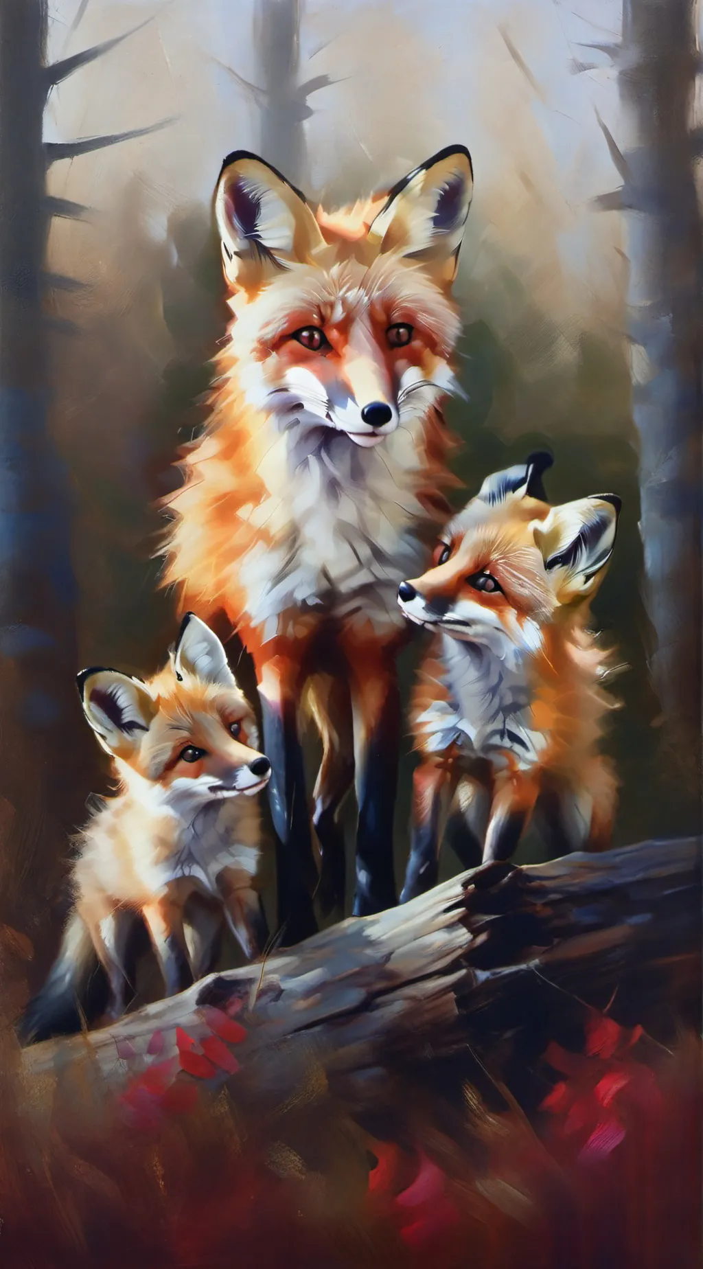 ai character: fox family background
