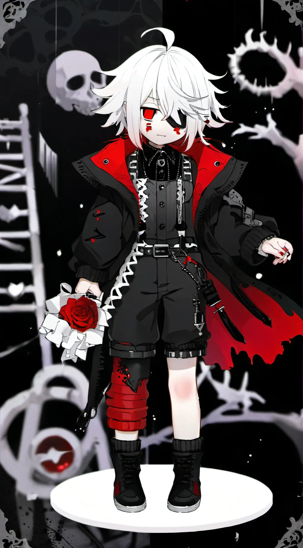 ai character: mha background