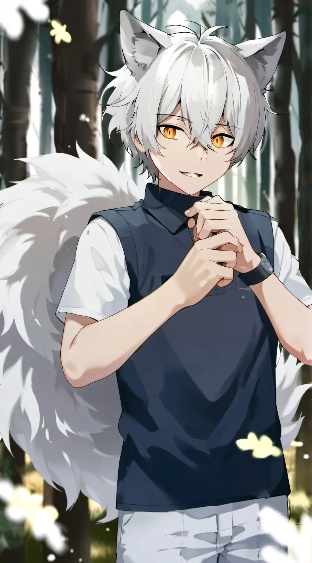 ai character: MHA The LooseTooth background