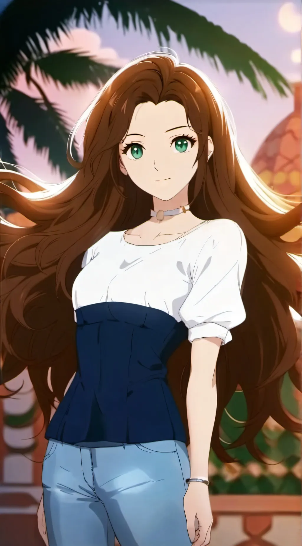 ai character: Kiara background