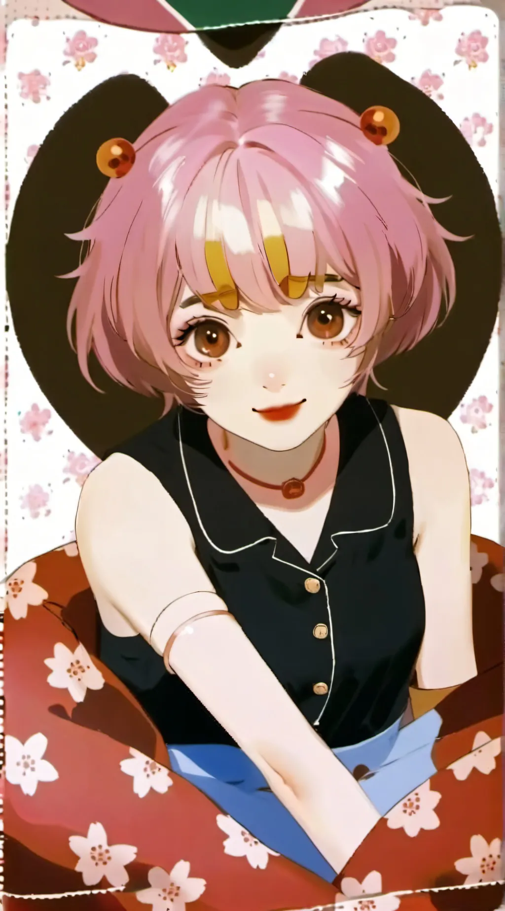 ai character: mina ashido background