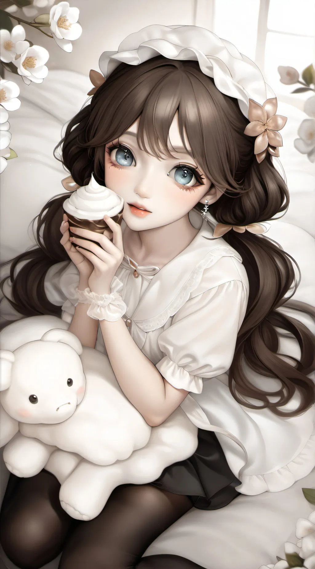 ai character: ❤️Snowfall❤️ background