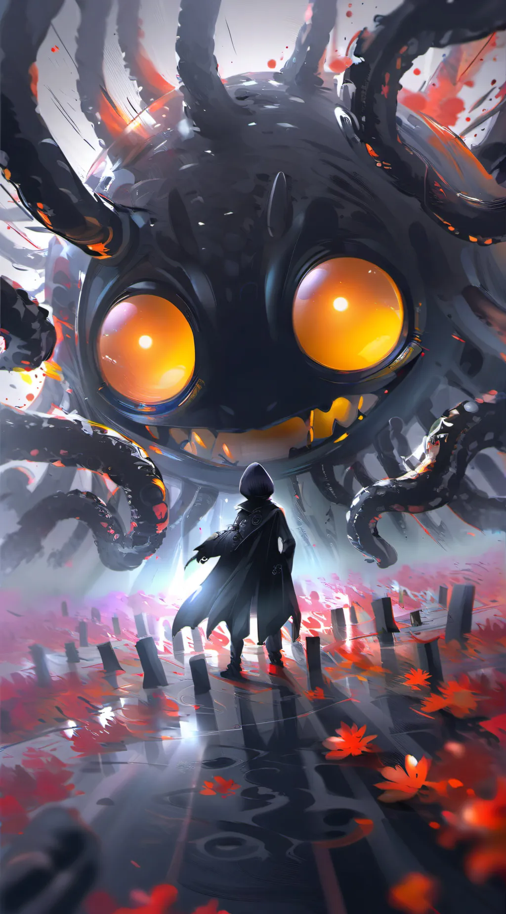 ai character: screech (doors) background