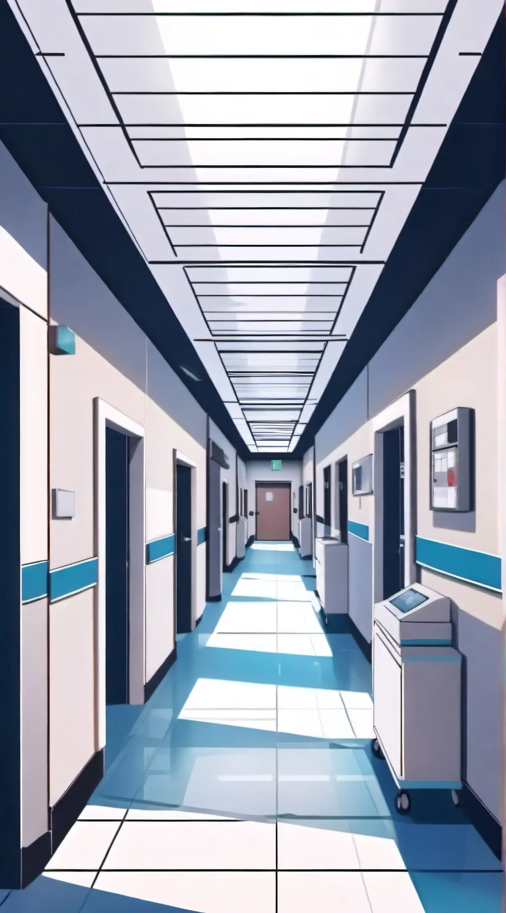 ai character: Hospital background