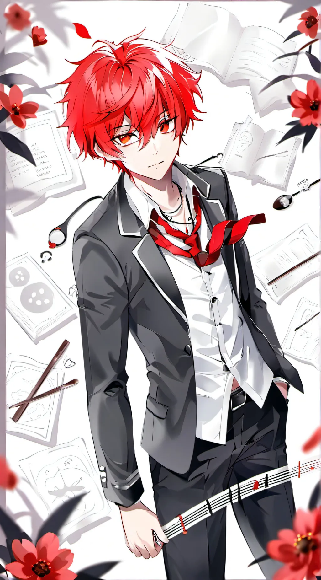 ai character: Max background