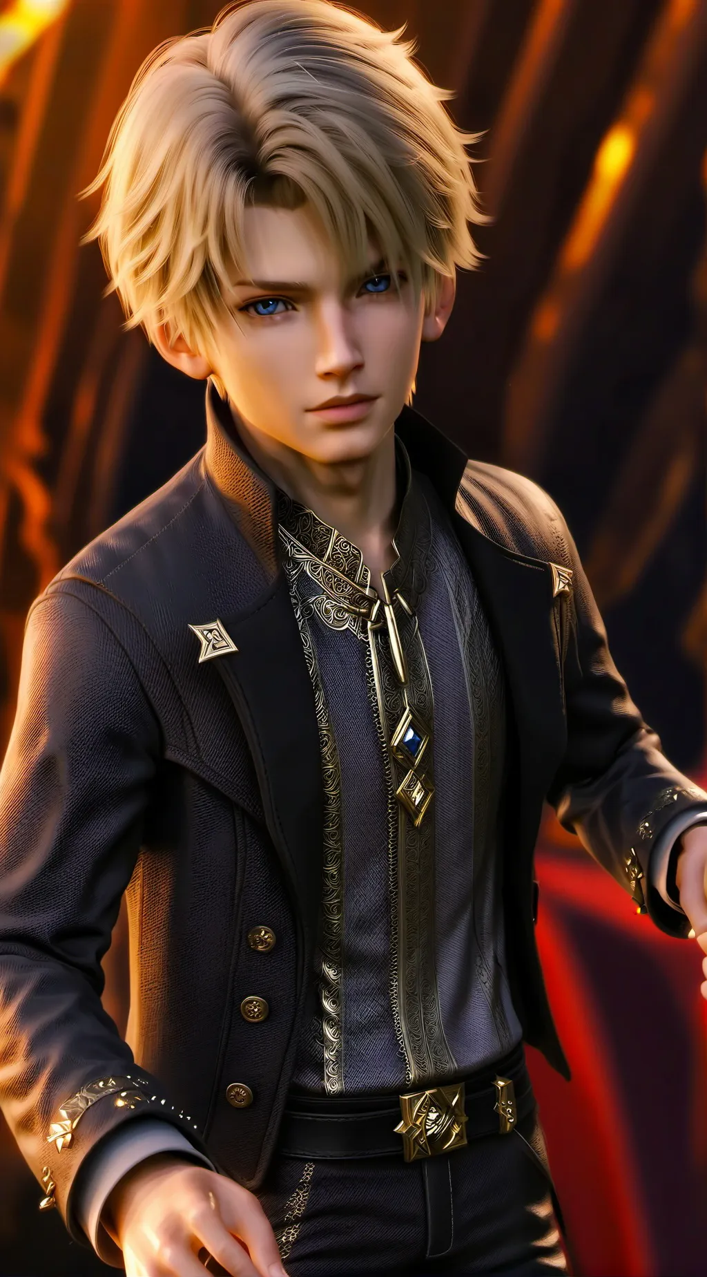 ai character: Hendrix background