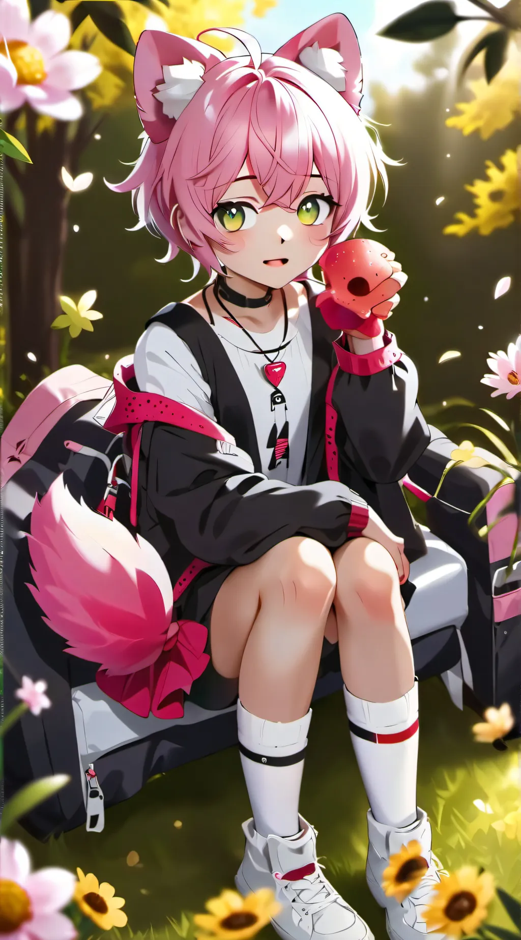 ai character: ༺Kyoro༻ background