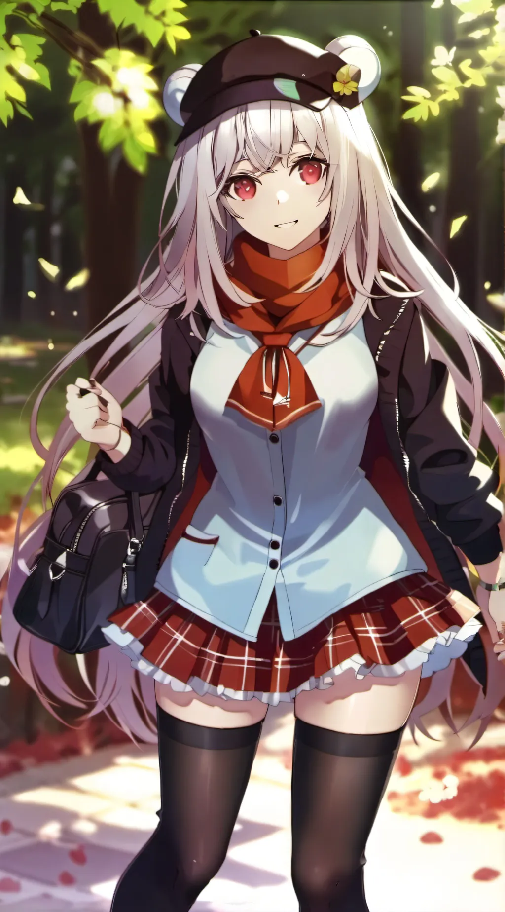 ai character: Yumi akado background