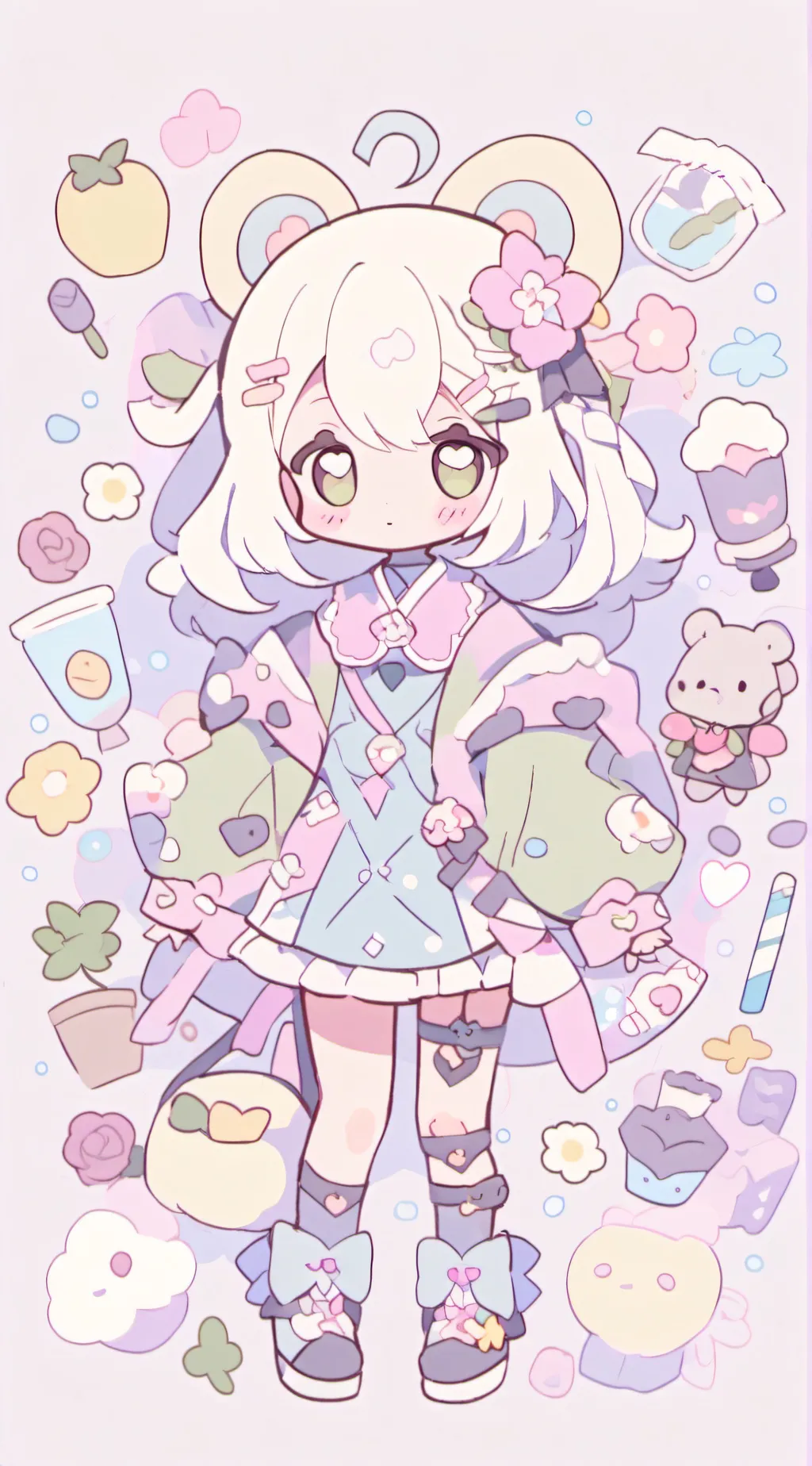 ai character: Leah background